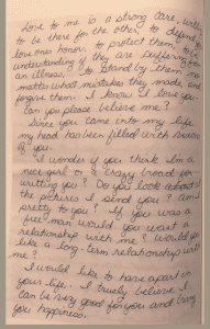 Jeffrey Dahmer letter